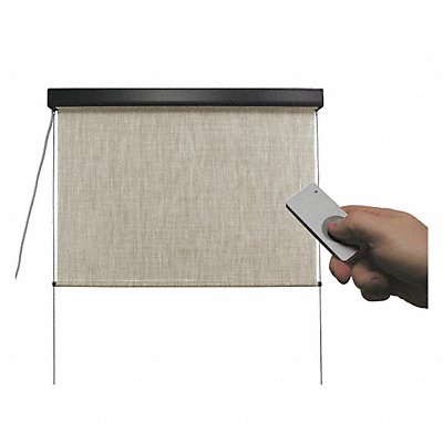 KEYSTONE FABRICS E808850 Exterior Sun Shade Caribbean 96inW Motor