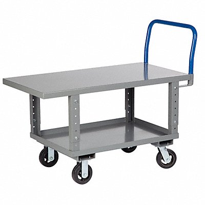 LITTLE GIANT RNL230606MRAH Two Shlf Rsed Platform Trck 61.5x30x35.5in