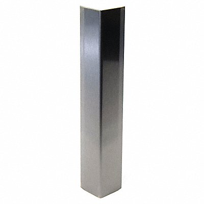PAWLING CORP CG504 Corner Grd 3-1/2in.W Stainless No4 Satin