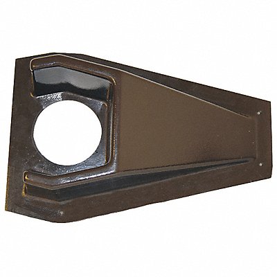 PAWLING CORP DKP1004 Door Knob Protector PVC Brown 11-1/4in.L
