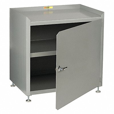 LITTLE GIANT MC31D1818LL Storage Cabinet 41 x18 x18 Grey 1Shlv