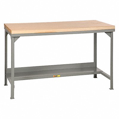 LITTLE GIANT WSJ2244836 Workbench Butcher Block 48 W 24 D