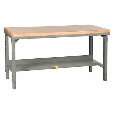 LITTLE GIANT WSJ23048AH Workbench Butcher Block 48 W 30 D