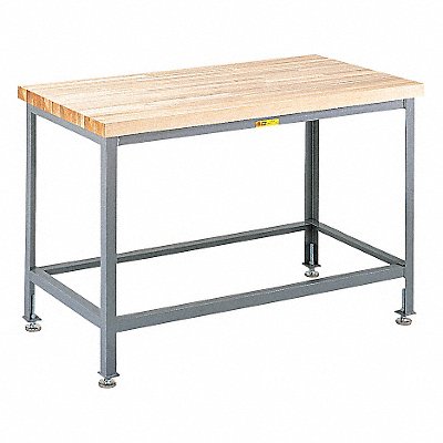 LITTLE GIANT WT3048LL Workbench Butcher Block 48 W 30 D