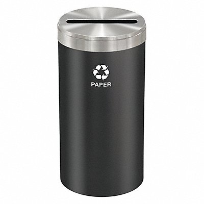 GLARO P1542BKSAP Recycling Container Black 23 gal.