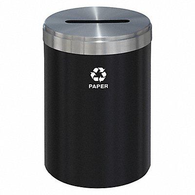 GLARO P2042BKSAP Recycling Container Black 41 gal.