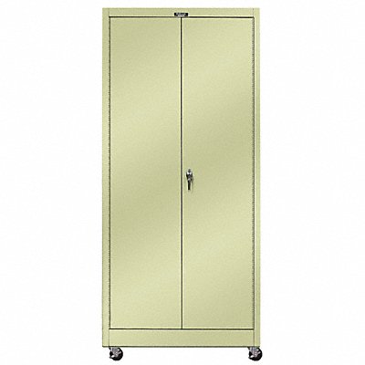 HALLOWELL 415S24MAPT G6768 Storage Cabinet 72 x36 x24 Tan 4Shlv