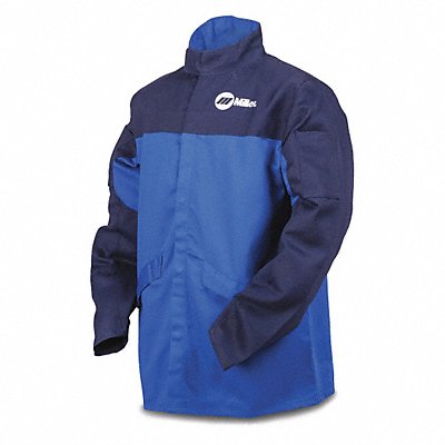 MILLER ELECTRIC 258099 Welding Jacket Royal/Nvy Ctn INDURA XL
