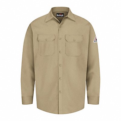 VF IMAGEWEAR SEW2KHRGXL G7306 FR Long Sleeve Shirt Button Khaki XL