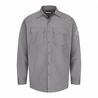 VF IMAGEWEAR SEW2SYRGXL G7306 FR Long Sleeve Shirt Button Grey XL