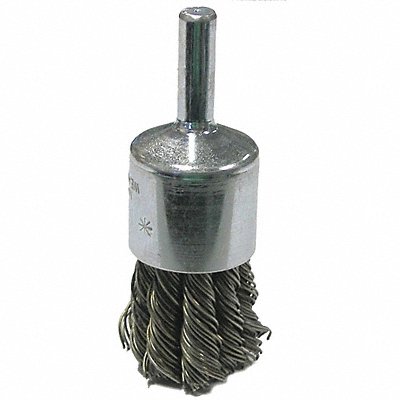 WEILER 36286 Knot Wire End Brush Steel 3/4 in.