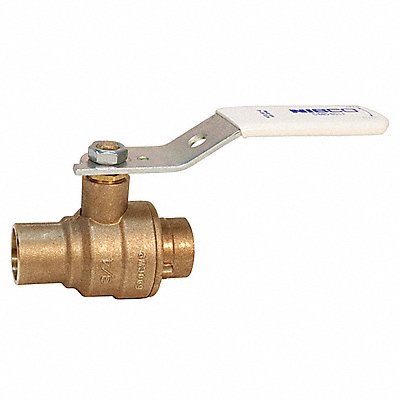 NIBCO NJ9901A Manual 2-Way Ball Valve Sweat Bronze