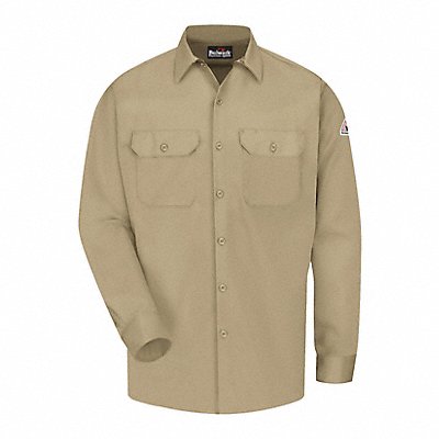 VF IMAGEWEAR SLW2KHRGXL G7308 FR Long Sleeve Shirt Button Khaki XL