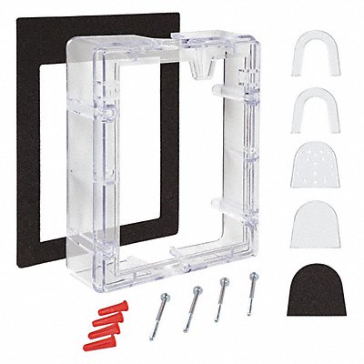 SAFETY TECHNOLOGY INTERNATIONAL STI3104 Clear Conduit Spacer For Stopp