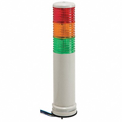 SCHNEIDER ELECTRIC XVC6M3K Tower Light Red Orange Green Base Mount