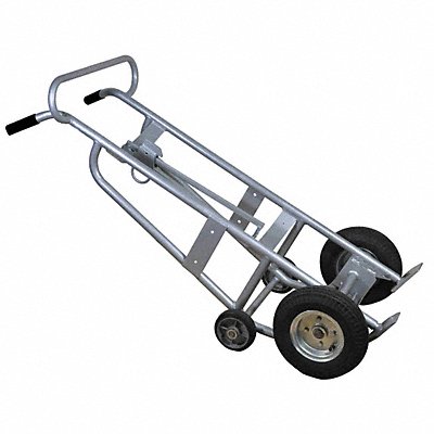 DAYTON 34D654 Drum Hand Truck 700 lb Aluminum Silver