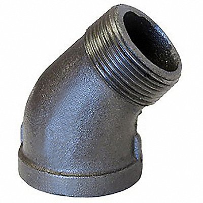 GRAINGER 810026609 45 Street Elbow Malleable Iron 1/8 in