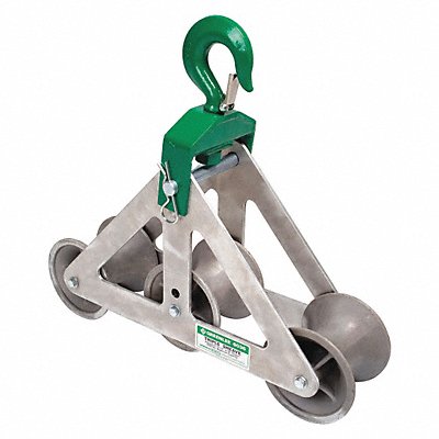 GREENLEE 6036 Sheave Cable Guide Al/Steel 6 500 lb Cap