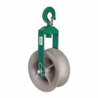 GREENLEE 8012 Sheave Assembly 8000 lb Max Steel Frame