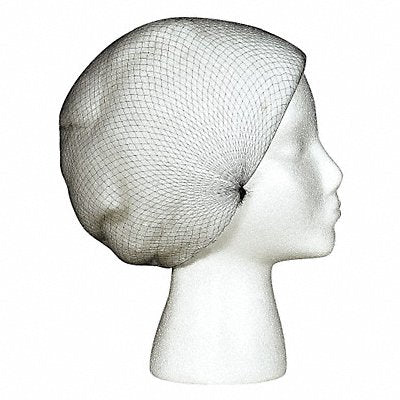 CELLUCAP HN5BKM Hairnet L 26-1/2in dia Nylon Black PK144
