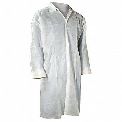 CELLUCAP 3302EWSXXXXXXX Laboratory Coat Polypropylene White 7XL PK30