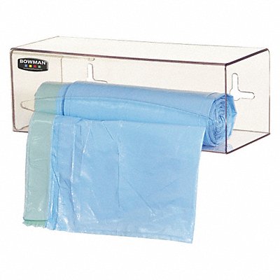 BOWMAN DISPENSERS BG0010111 Bag Dispenser Wall Mount 3-61/64