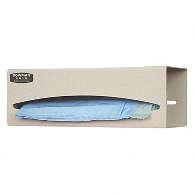 BOWMAN DISPENSERS BG0010212 Bag Dispenser Wall Mount 3-61/64