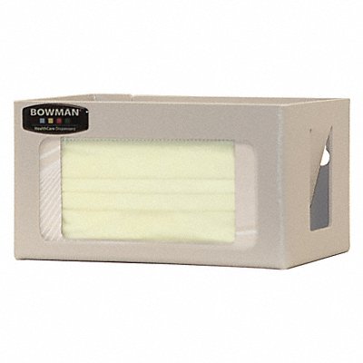 BOWMAN DISPENSERS FM1000212 Face Mask Dispenser Beige Plastic