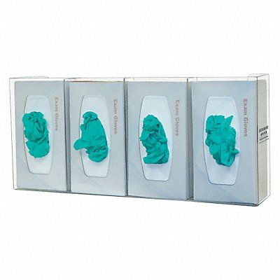 BOWMAN DISPENSERS GL0400111 Glove Box Dispenser 4 Boxes