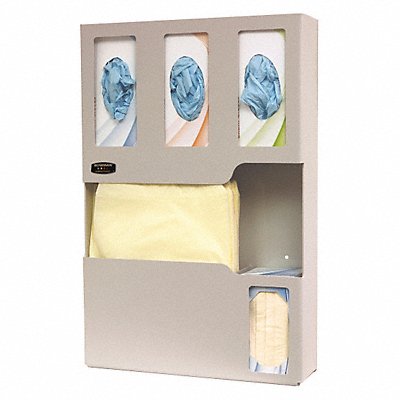 BOWMAN DISPENSERS LD007 Protection System Beige 25-1/4inH
