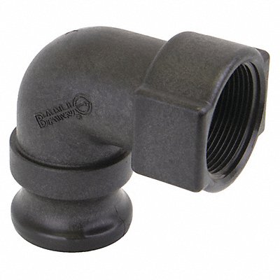 BANJO 150A90 Cam and Groove Coupling 1-1/2 Poly