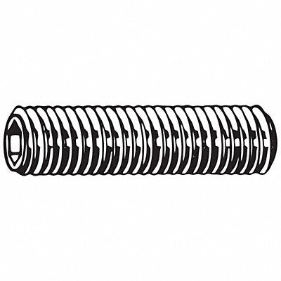 GRAINGER M078100300003 Socket Set Screw Grubscrew Flat Pt Type M3 3mm L PK100