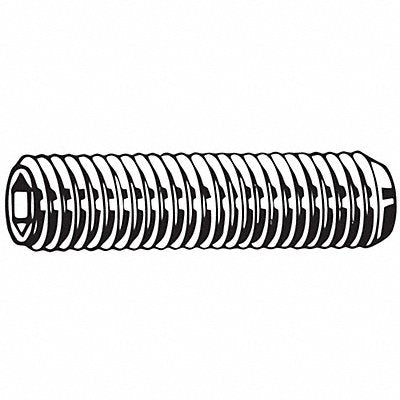 GRAINGER M512600600020 Socket Set Screw Grubscrew Cup Point Type M6-1 PK25