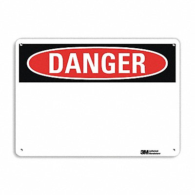 LYLE U31059NP14X10 Danger Sign 10 inx14 in Plastic