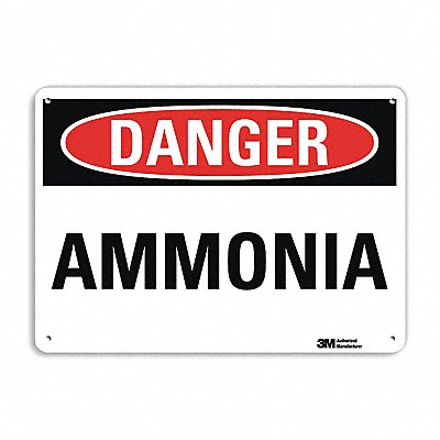 LYLE U31102NA14x10 Danger Sign 10 in x 14 in Aluminum