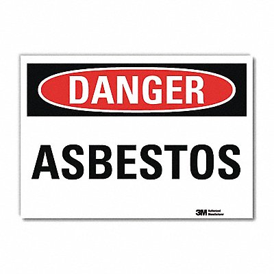 LYLE U31107RD14X10 Danger Sign 10inx14inReflective Sheeting