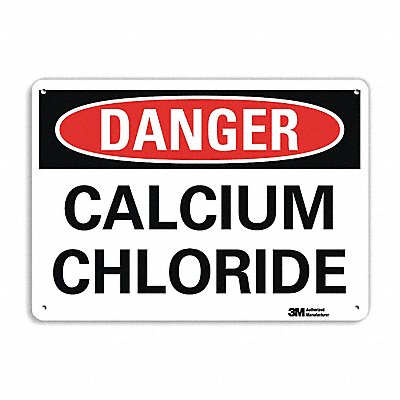 LYLE U31144NA10x7 Danger Sign 7 in x 10 in Aluminum