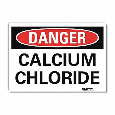 LYLE U31144RD7X5 Danger Sign 5inx7in Reflective Sheeting