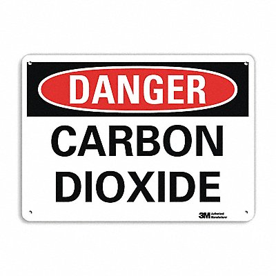LYLE U31148NA10x7 Danger Sign 7 in x 10 in Aluminum
