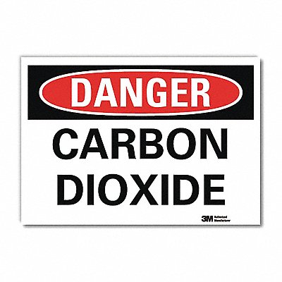 LYLE U31148RD14X10 Danger Sign 10 in x 14 in Reflective Sheeting
