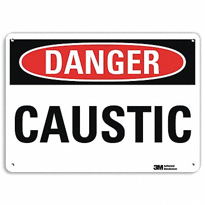 LYLE U31151RA10X7 Danger Sign 7 in x 10 in Aluminum