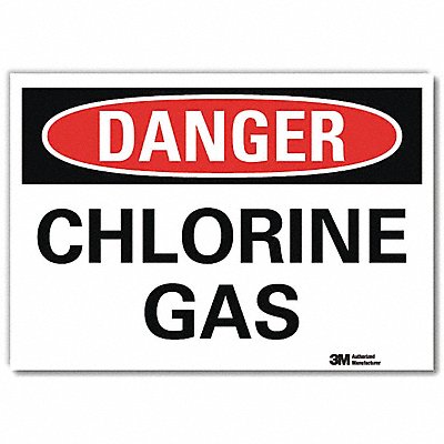 LYLE U31173RD14X10 Danger Sign 10inx14inReflective Sheeting