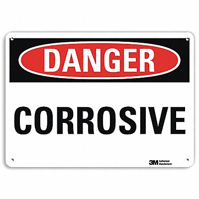 LYLE U31268RA14X10 Danger Sign 10 in x 14 in Aluminum