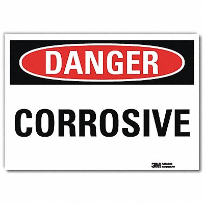 LYLE U31268RD14X10 Danger Sign 10 in x 14 in Reflective Sheeting