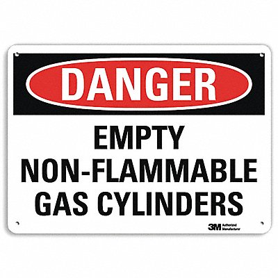 LYLE U31422NP14X10 Danger Sign 10 inx14 in Plastic