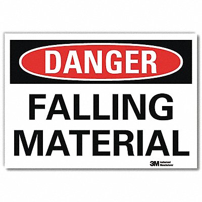 LYLE U31465RD14X10 Danger Sign 10inx14inReflective Sheeting