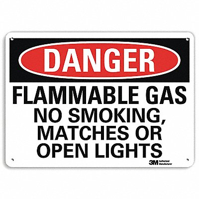 LYLE U31479NP14X10 Danger Sign 10 in x 14 in Plastic