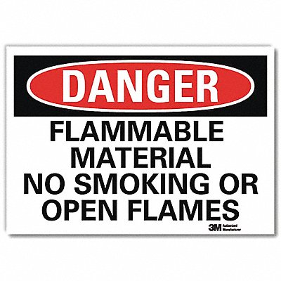 LYLE U31496RD14X10 Danger Sign 10inx14inReflective Sheeting