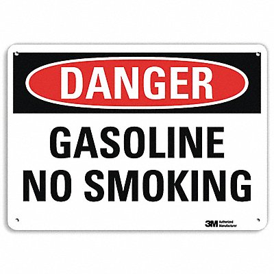 LYLE U31533NA10x7 Danger Sign 7 in x 10 in Aluminum