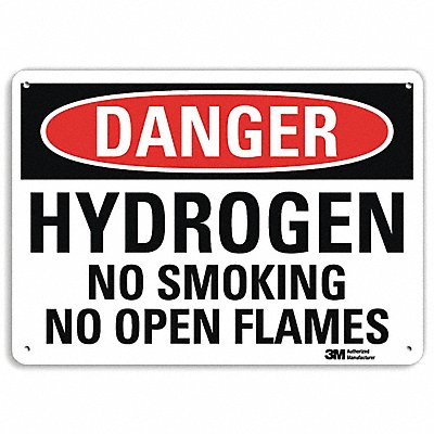 LYLE U31670NA10x7 Danger Sign 7 in x 10 in Aluminum